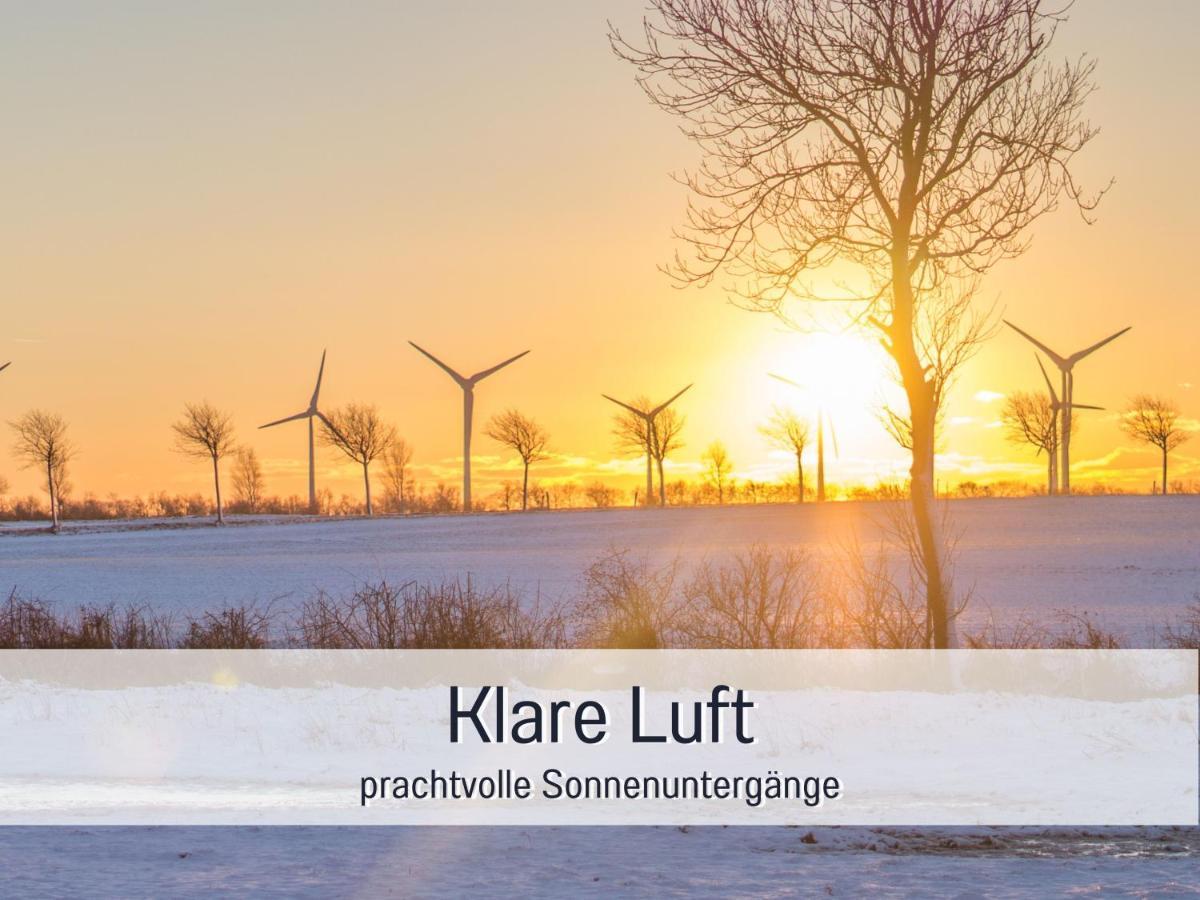 Bio Ferienhof Wichtelweide - Ferienhaus Lichtblick Fehmarn Eksteriør bilde